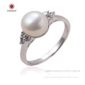 925 Sterling Silver Jewelry Freshwater Pearl Ring Designs